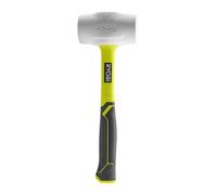 Ryobi RHHM450W Maillet anti-rebond tête acier manche bois 450 gr