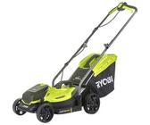Ryobi RLM18X33B40 Tondeuse à gazon poussée Batterie Noir, Vert