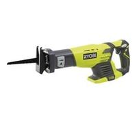 RYOBI - Scie Sabre 18V ONE+ (sans Batterie ni Chargeur) - Course de Lame 22mm - Capacité Coupe 18cm - Patin Ajustable, Poignée Gripzone, Anti-Vibration - Changement de Lame sans Outil - RRS1801M