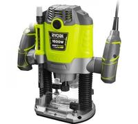 Ryobi, RRT1600-K Fraiseuse Électrique 1600W Avec 5 Fraises Incluses pour Bois