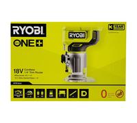 Ryobi RTR18-0 défonceuse sans fil 18V ONE+ (sans batterie ni chargeur), compacte