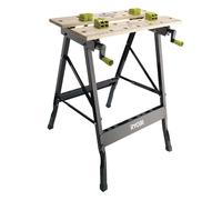 Ryobi RWB01 Plan de travail pliable Max 100 Kg 605x180x120 mm Bambou Métal