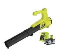 Souffleur RYOBI 18V OnePlus - Turbo jet - 1 batterie 4.0 Ah - 1 chargeur - RY18BLA-140