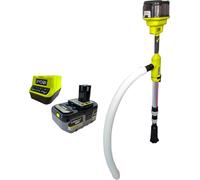 Ryobi RY18STPA-0 Pompe à tonneau de pluie sans fil 18 V 3360 l/h + 1x batterie 4,0 Ah + chargeur