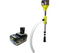 Ryobi RY18STPA-0 Pompe à tonneau de pluie sans fil 18 V 3360 l/h + 1x batterie 4,0 Ah - sans chargeur