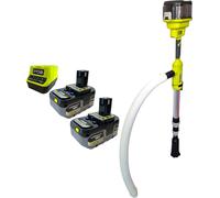 Ryobi RY18STPA-0 Pompe à tonneau de pluie sans fil 18 V 3360 l/h + 2x batterie 4,0 Ah + chargeur