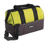 RYOBI Sac à Outils Renforcé 43 L UTB04 avec Fermeture Zip et Base Rigide | Volume intérieur de 43 litres pour 3 ou 4 machines, dimensions 460 x 305 x 305 mm, fermeture solide, atelier, chantier