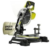RYOBI - Scie à onglets 18V ONE+ - diam. 190 mm x 16 mm - capacité 45 x 108 mm à 90° - Livrée avec 1 lame 24 dents - EMS190DC