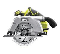 RYOBI Scie Circulaire Sans Fil 18V ONE+ R18CS-0 - Lame Ø165mm, Réglage Profondeur et Inclinaison, Poignée GripZone, lame 24 dents - Batterie Non Incluse