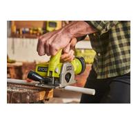 RYOBI - Scie multi-matériaux 18V ONE+ - diam. 85 mm x 15 mm + lames, 1 guide parallèle et 1 buse d'aspiration - R18MMS-0