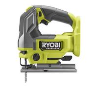 RYOBI Scie Sauteuse Pendulaire Brushless 18V ONE+ RJS18BL-0 (Sans batterie) | Design champignon pour la maniabilité, semelle inclinable, coupes courbes et chantournage, lame bois et buse d'aspiration