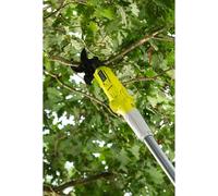 RYOBI Sécateur d'élagage télescopique sans fil RY18PLA Sécateur d'élagage, sécateur de jardin, 1,9-2,7m manche télescopique, sangle incluse, 18V