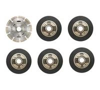 Ryobi "Set de disques de coupe RAK6AGD1, pour meuleuse d''angle 125 mm, Disque de coupe"