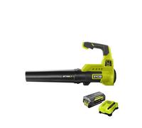 RYOBI - Souffleur 36V MAXPOWER Turbo Jet - soufflerie 152 km/h - débit air : 14,86 m³/min + batterie 4,0 Ah & chargeur - RY36BLA-140