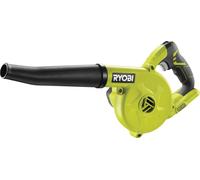 RYOBI Souffleur à batterie R18TB-0 18V, Balai à air, Souffleur d'atelier, 3 vitesses, sans batterie