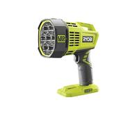 RYOBI - Spot LED 18V - 2500 Lumens - 2 intensités - peut éclairer à plus de 600 mètres - Livré avec 1 cordon de raccordement prise allume-cigare 12V - R18SPL-0
