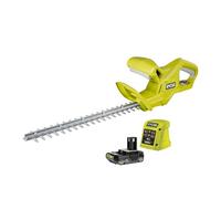 RYOBI - Taille-Haie sans Fil 18V One+ - Lame 40cm, Coupe 22mm, Brushless, Ergonomique, Hedgesweep, Idéal Jeunes Haies - Batterie 2Ah - RY18HT40A-120P