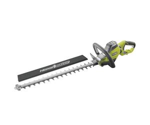 RYOBI Taille-Haies Filaire 670W RHT6760RL Lame 60 cm Poignée Pivotante | Capacité de coupe 30 mm, système anti-blocage, fourreau et collecteur de débris inclus, grandes haies denses, branches dures