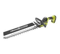 RYOBI Taille-haies LINEA RY18HT45A-120 One+ Brushless 45 cm écart 22 mm 1 batterie 2,0 Ah + chargeur