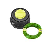 RYOBI - Tête de Rechange avec Fil 2,0mm pour Coupe Bordure RY18LTX38A - RAC166, Vert