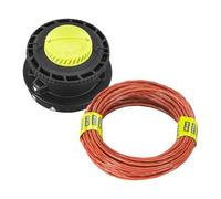 Ryobi Tête double fil Reel-Easy Ø 2,4 mm pour débroussailleuses sur batterie - RAC169