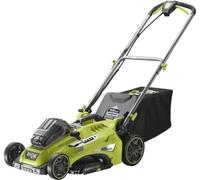 RYOBI - Tondeuse 36V MAXPOWER Power Assist Brushless - Ø coupe 46 cm - ramassage/mulching + batterie 5 Ah & charg. - RLM36X46H50PG