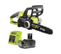 Ryobi ONE+ Tronçonneuse à batterie RCS1830-140B, 18Volt, Scie à chaîne