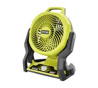 RYOBI Ventilateur sans fil RF18-0 18V ONE+ – 3 vitesses, orientation réglable – Batterie non incluse