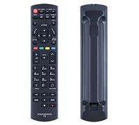 RYQIF N2QAYB000830 Télécommande de remplacement pour Panasonic TX-L32E6B TX-L32EX64 TX-L39E6B TX-L32ES61 TH-LR32E6 TX-L24XW6 TX-L32BL6B TX-L42E6EK TX-50AS500Y TX-39ASW6B 04 TX. 42AS500E TX-L24XW6