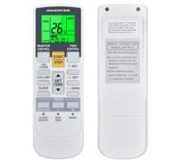 RYQIF Nouvelle télécommande de rechange compatible avec Fujitsu Ar-rah2u Ar-rah1u AR-ry3 AR-ry4 AR-ry5 Ar-ry11 Ar-ry12 Ar-ry13 Ar-ry14 Ar-ry15 Ar-ry16 Ar-ry17 Ar-ry18 Ar-ry19