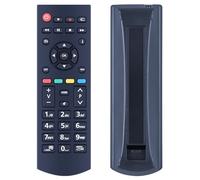 RYQIF RC39127M Télécommande de rechange pour Panasonic TV TS-32N30AEZ TS-24N30AEZ TX-32GW334 TX-24J330E TX-32JW344 TX-32J340E TX-32J330E TX-39GW334 TX-24J330E 30B TX. 24GW334