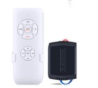 RYQIF Télécommande de Rechange Compatible avec Le kit de télécommande Universel pour Ventilateur de Plafond 3 en 1（Antes de emparejar:Apague el interruptor Principal, Espere 10 segundos y vuelva）