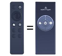RYQIF Télécommande pour feu électrique Dimplex Opti-Myst Fire 3 boutons