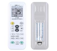 RYQIF Télécommande universelle de rechange pour climatiseur LG/Samsung 1028E 1000 en 1 Télécommande numérique LCD compatible avec Daikin Plusieurs marques