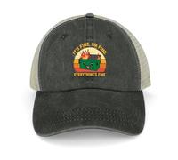 RYRFBFF Casquette de Baseball C’est Bon, Je Vais Bien, Tout va Bien, Petite Benne à ordures, fête Incendie, Anniversaire de Luxe, Sac de Plage féminin, Cadeaux de décoration Sportive pour Hommes