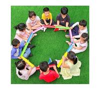 RYRYR 10 Jeux de Team Building 50 cm for Le Travail d'équipe, Jeu défi Pipeline, activités Groupe