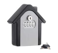 RYRYR Porte-clés for Armoire Murale, 1 boîte de Rangement sécurisée avec Serrure à Combinaison et Code, casier de sécurité à 4 Chiffres for la Maison(Grey)