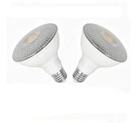 Rysa Light 2-pack ampoule LED PAR30 12 W (75 W ampoule à incandescence équivalente), E27 Base lumière du jour (5000 K) Angle de faisceau étroit (40 degrés) 750LM