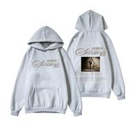 RYSXJLX Doechii Sweat à capuche Live from the Swamp Tour 2025 Femmes Hommes Mode Décontracté Manches Longues, gris, XS
