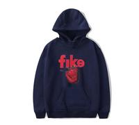 RYSXJLX Dominic Fike Merch Dominic Fike Sweat à capuche unisexe décontracté tendance rétro classique Streetwear, bleu marine, L