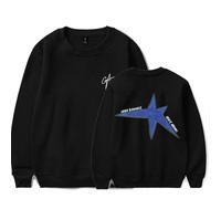 RYSXJLX Gracie Abrams Good Riddance Sweat-shirt à manches longues unisexe à col rond The Secret of Us Tour Merch, Noir , S