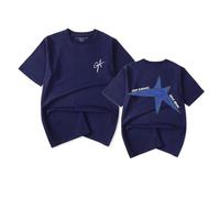 RYSXJLX Gracie Abrams Good Riddance T-shirt The Secret of Us Tour Merch Femmes Hommes Mode Casual T-shirt à manches courtes, bleu marine, M