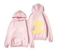 RYSXJLX Gracie Abrams Sweat à capuche unisexe à manches longues avec inscription « I Love You I'm Sorry 2024 », rose, 3XL