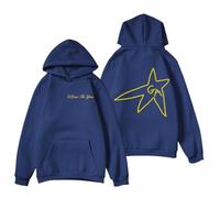 RYSXJLX Gracie Abrams Sweat à capuche unisexe à manches longues The Secret of Us Close To You, bleu marine, XL