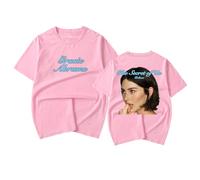 RYSXJLX Gracie Abrams T-shirt à manches courtes « The Secret of Us Deluxe 2025 » pour femmes et hommes, rose, XS