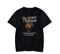 RYSXJLX T-Shirt à manches courtes col rond avec impression drôle de jeu ARC Raiders - Tee unisexe de mode, haut décontracté de streetwear pour fan de jeu, cadeau, Noir , XL
