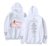 RYSXJLX Tini Stoessel Cupido Sweat-shirt à Capuche Unisexe Décontracté Mode Rétro Classique Streetwear, blanc, XS