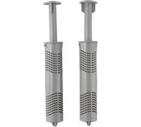 Rysydant Hot Spring Spas Eau Douce Continue Argent Ion, pour Filtre Hotspring Cartouche Minérale Ion Argent, Pièces de Nettoyage de Filtre Minéral, Silver Ion Efficient Spa, Gris, 2 Pcs