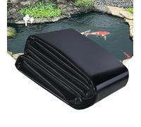 Rytgdxss Bâche pour Bassin,4x7m,Liner Bassin Jardin pour Bassins D'agrément, HDPE Durable, RésistantDéchirures, pour Bassins D'agrément, Bassin a Poisson, Cascade