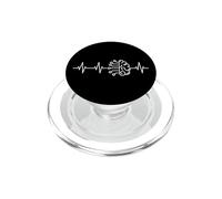 Rythme Cardiaque numérique - II ou ML et Science des données PopSockets PopGrip pour MagSafe